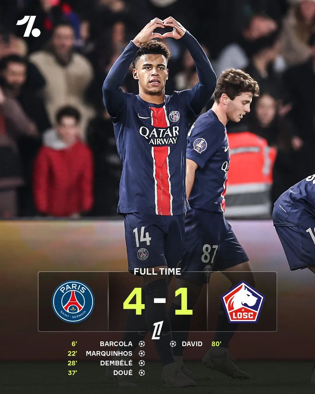 里尔客场翻盘，法国新星崛起